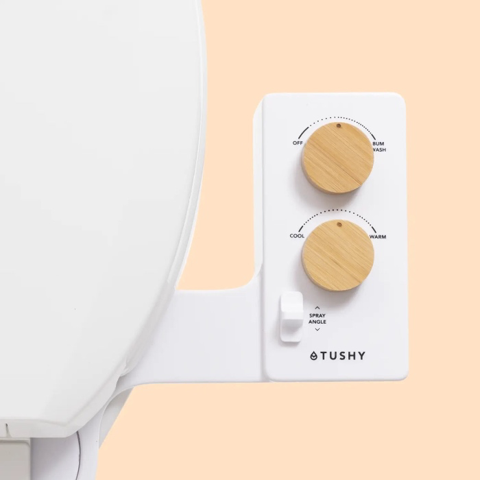 TUSHY Spa Self-Cleaning Warm Water Bidet Attachment 