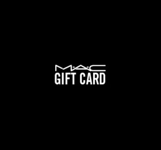 MAC Cosmetics Gift Card
