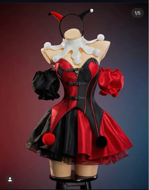Jester red black dress