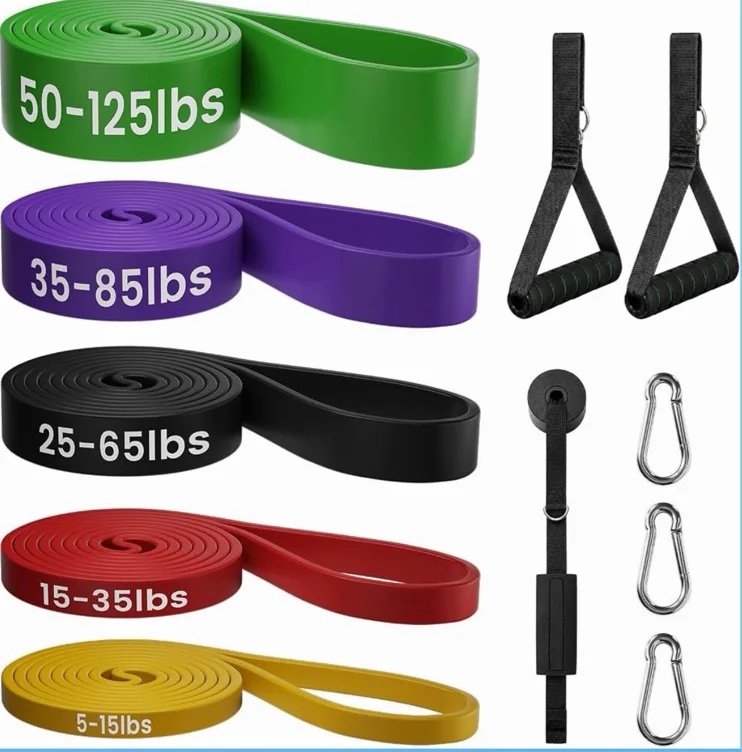 Resistance Bands for Working Out，Pull Up Assistance Bands Set, Unisex Exercise Bands for Home and Gym Workouts
