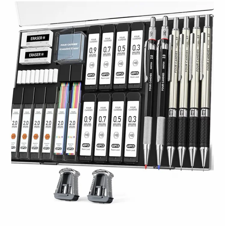 Mechanical pencil set