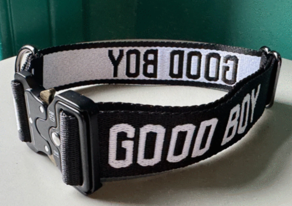 GOOD BOY – Collar – WoofAndWagClub