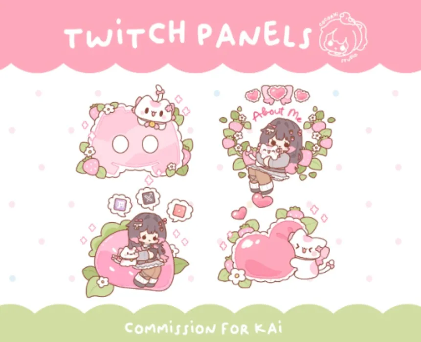 Chibi Twitch Panels