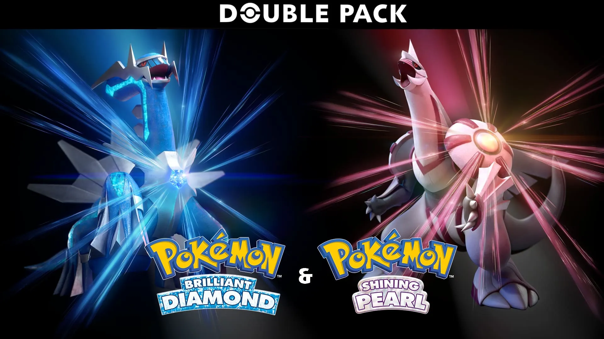 Pokemon Brilliant Diamond and Shining Pearl Double Pack- Nintendo Switch Brilliant Diamond Edition - Nintendo Switch - Brilliant Diamond