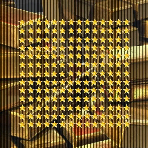 one hundred and eighty-two gold star stickers (for $1000)