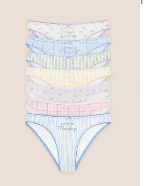 Panties days of the week 