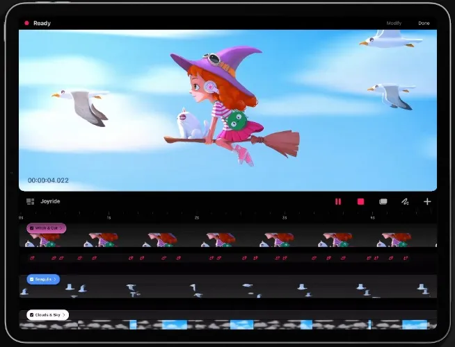 Procreate Dreams iPad App