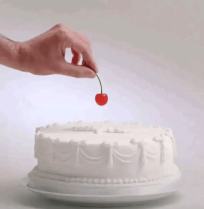 🍒 on top of the cake