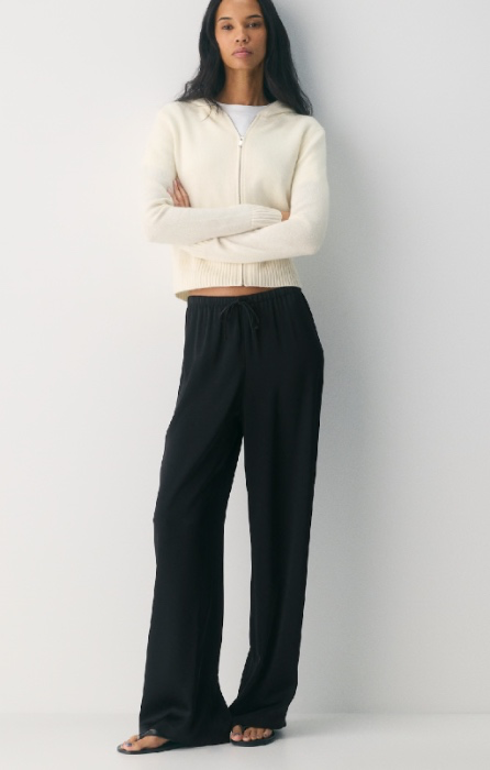 Aritzia Essential Cashmere Idyllic Zip Hoodie