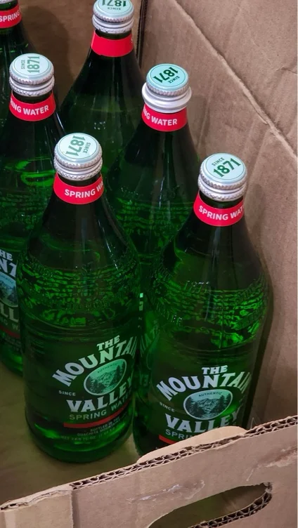 Weekly water delivery 