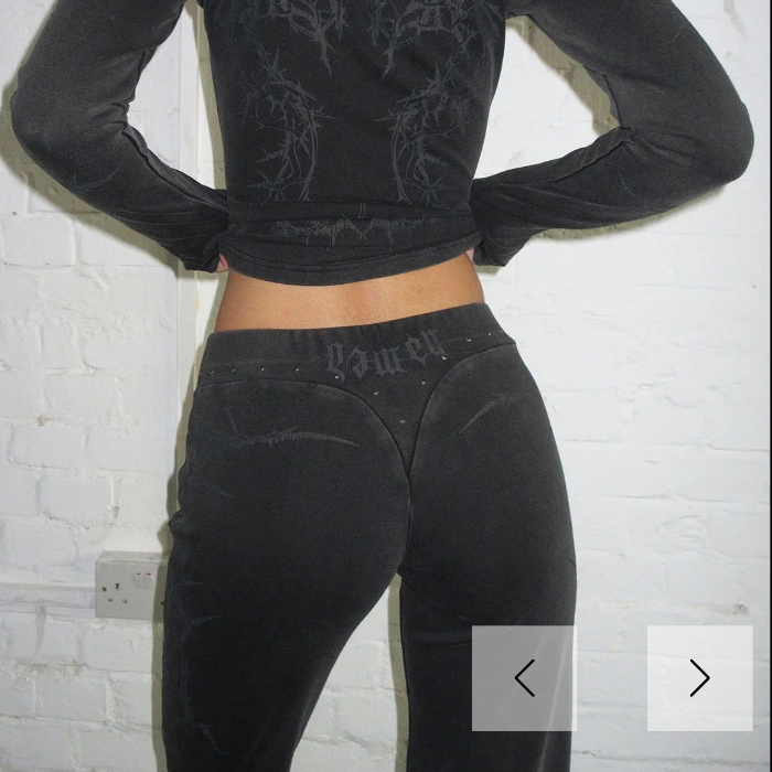 CURSE SCULPT STRETCH PANTS WASHED CHARCOAL