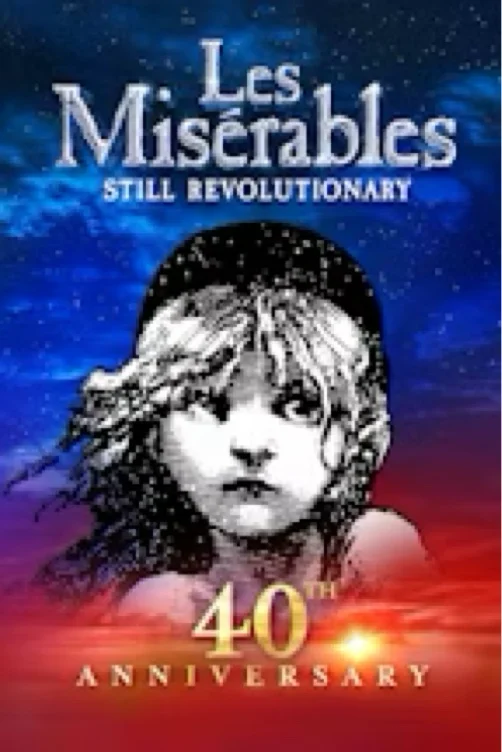 Les Miserables musical ticket