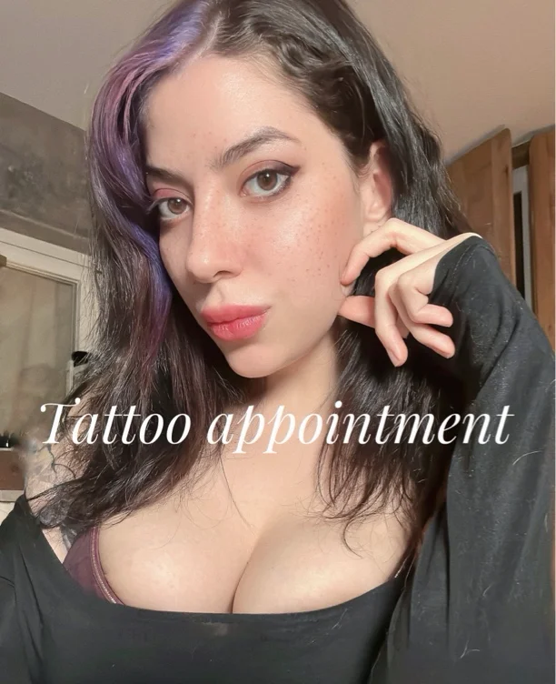 Tattoo appointment 