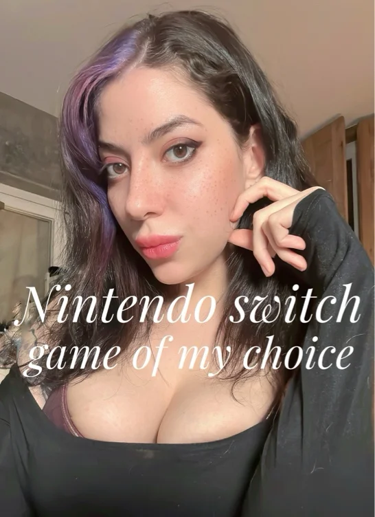 Nintendo switch game I choose