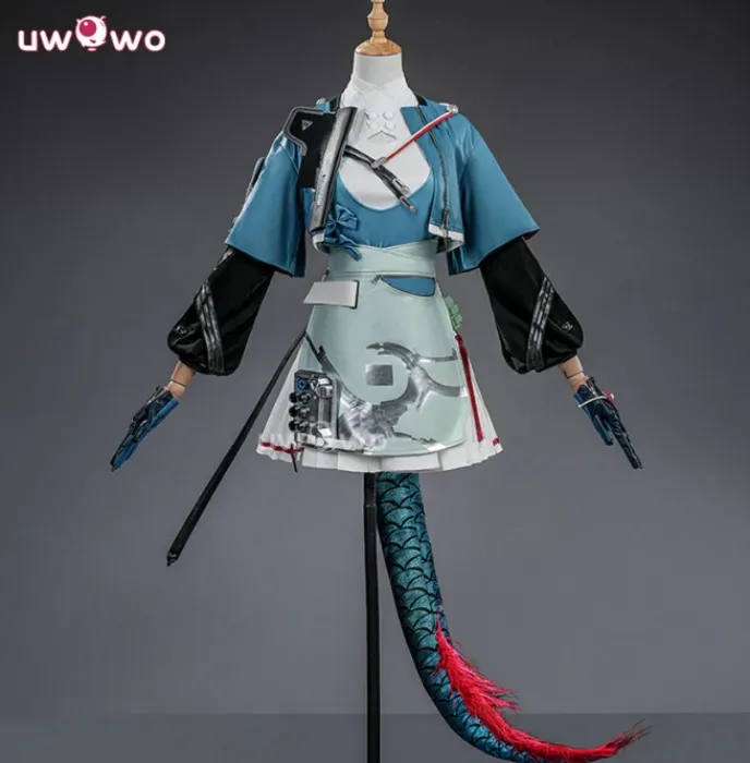 Uwowo Collab Series: Chen Qianyu Game Arknights: Endfield Cosplay Costume XS-2XL | 【Pre-sale】XS
