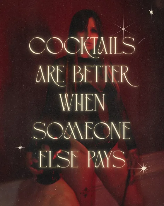 Invite me to a cocktail