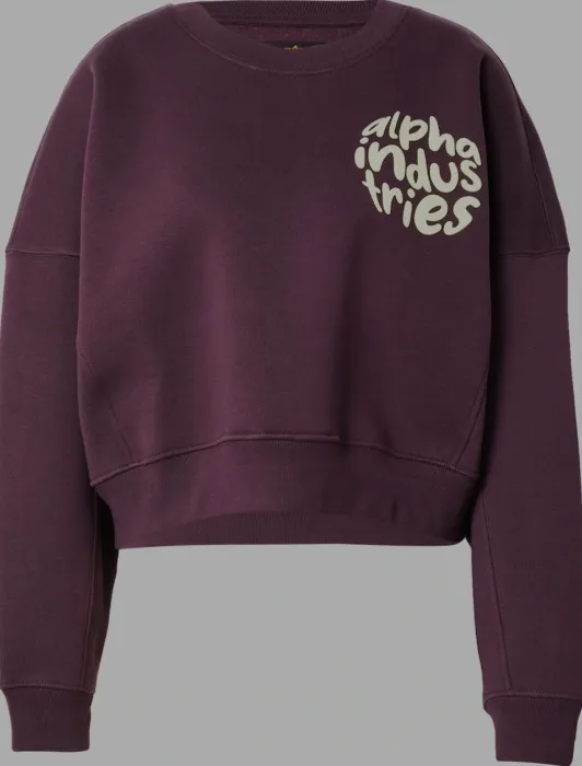 molton ALPHA INDUSTRIES purple 