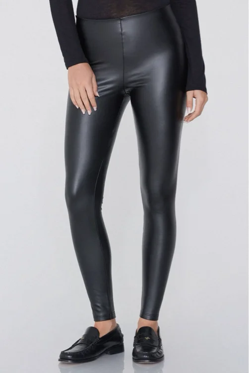 Leggings Termici Effetto Pelle  Taglia L