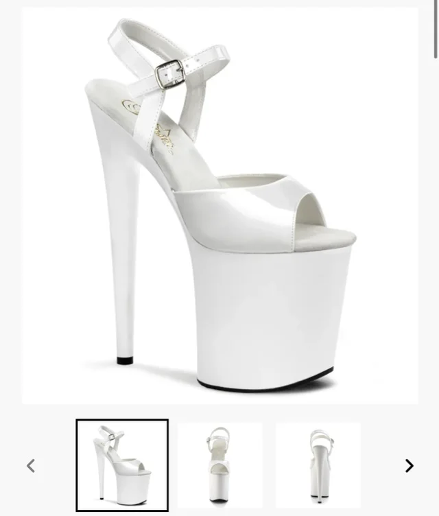 Heels for pole dance 🤍