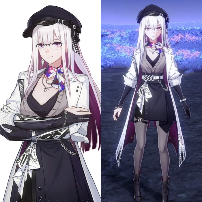 【Nekocos】Game Honkai: Star Rail Cosplay Evanescia Cosplay Costume Premium Edition | Custom-Tailor - Full Set+Wig / M