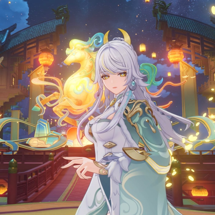 Zibai cosplay - genshin