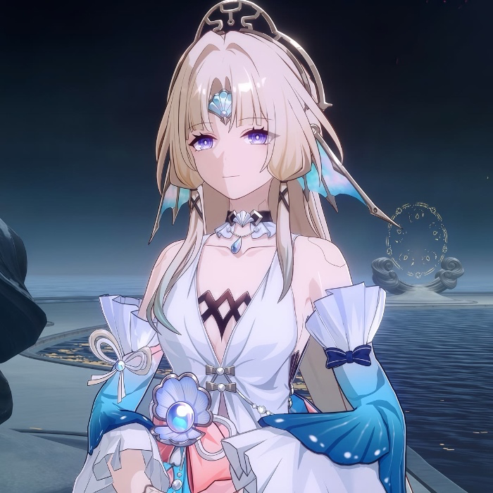 Honkai: Star Rail Cosplay Pearl of Appraisal Cosplay Costume Premium Edition | In Stock - Full Set+Wig / M