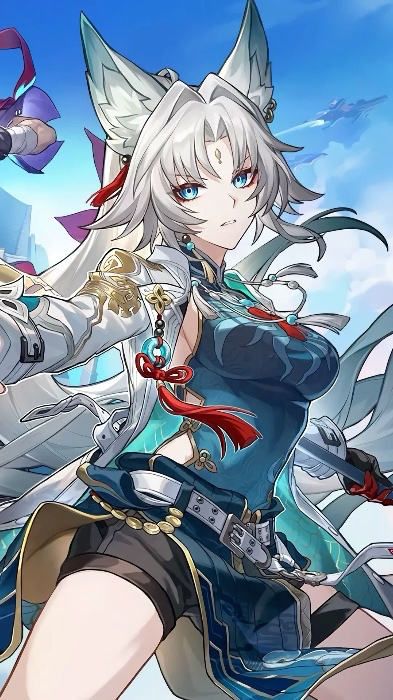 【Nekocos】Game Honkai: Star Rail Cosplay Feixiao Cosplay Costume Premium Edition | In Stock - Full Set / M