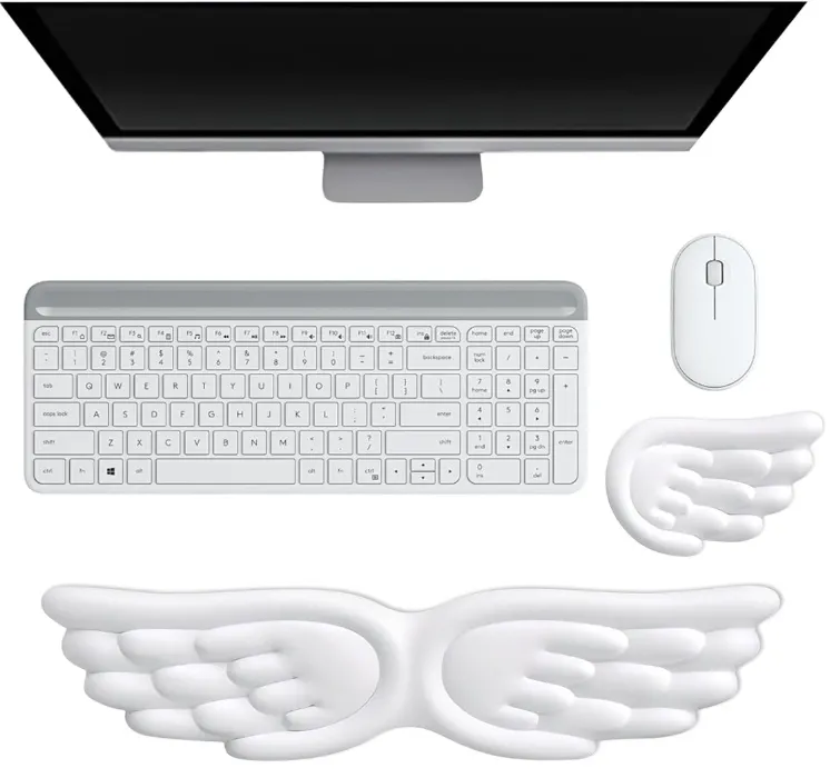 Angel Wing Wrist Rest Set