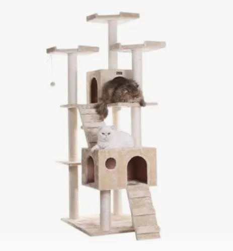  74-in Multi-Level Cat Tree