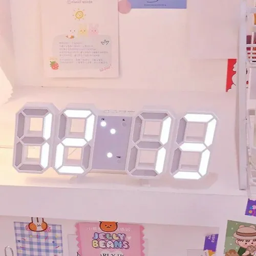 LED Wall Clock- 15" RGB Digital LED Clock