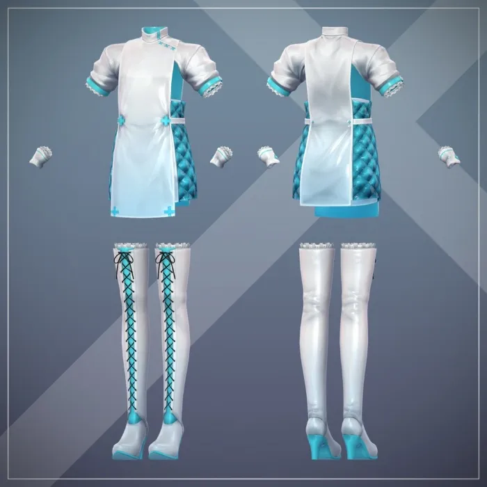 Howlite Nurse Dress