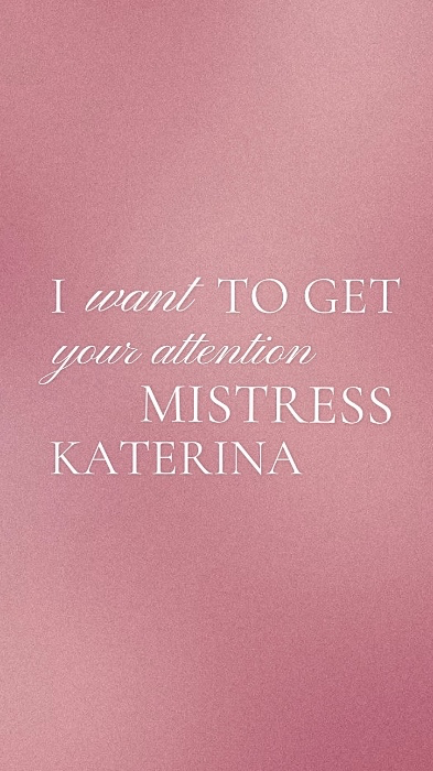 Get my attention 