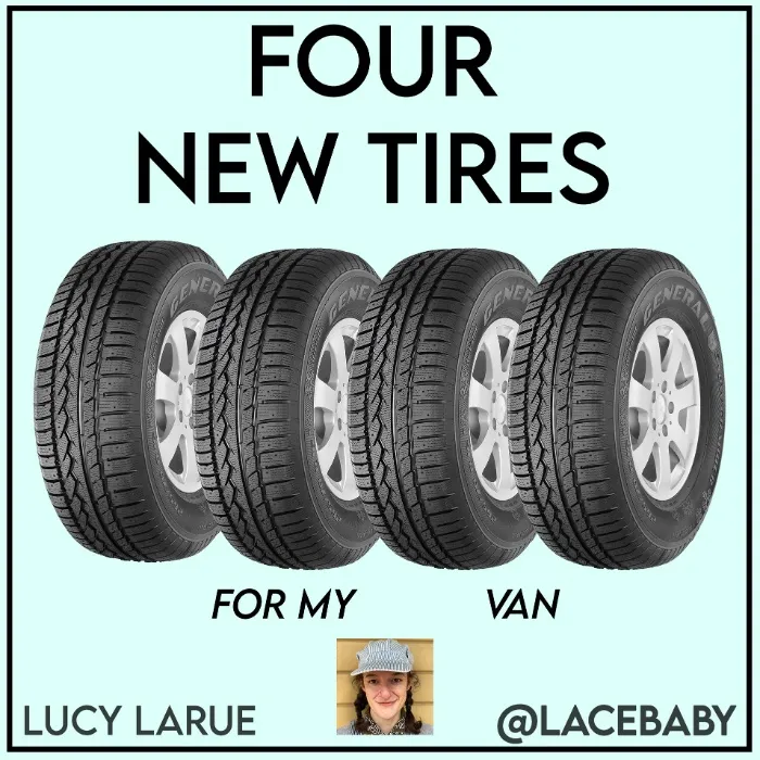 Four New Tires For My Van