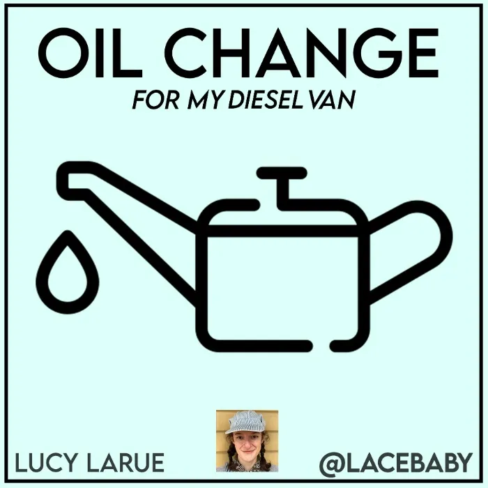 Oil Change For My Van