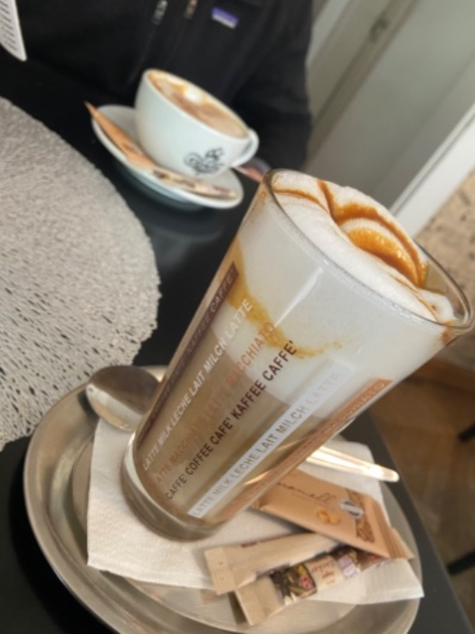 Latte caramel