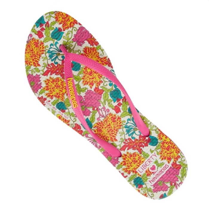 Havaiana x Liberty flip flops