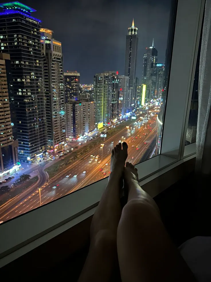 hotel at night 