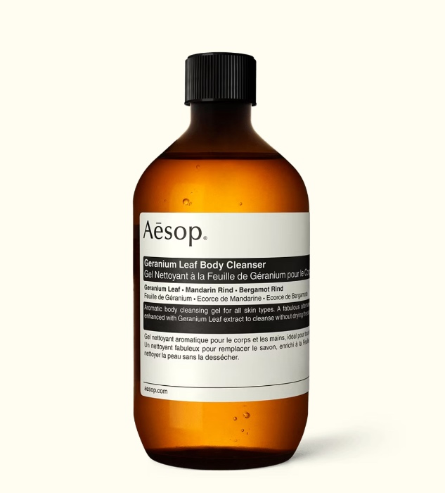 Geranium Leaf Cleansing Gel for the Body