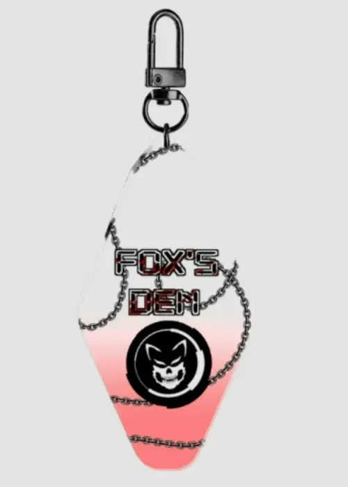 Fox's Den Keychain by Lain the mad scientist  - ACGGOODS