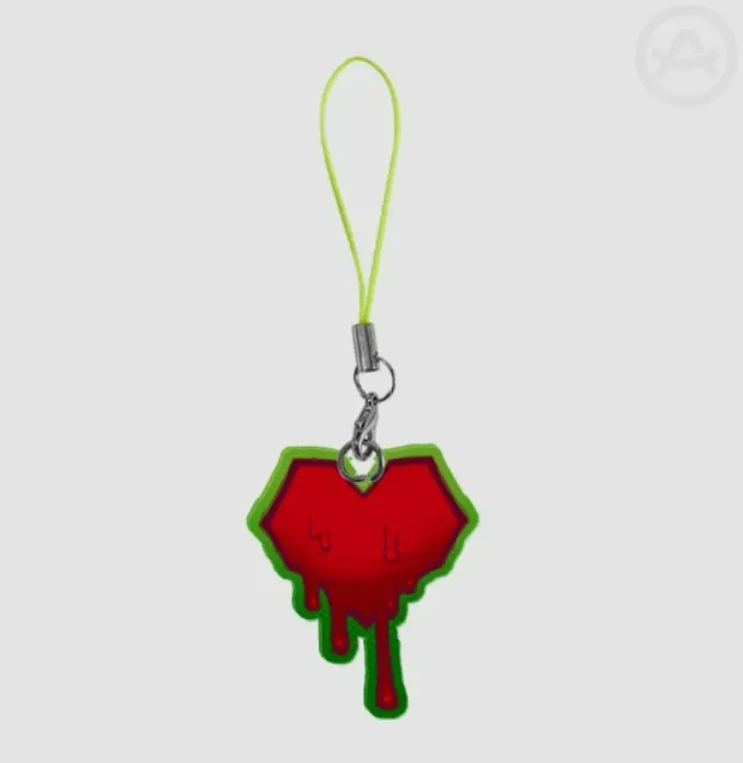 Strades Bleeding Heart Phone Charm by Lain the mad scientist  - ACGGOODS