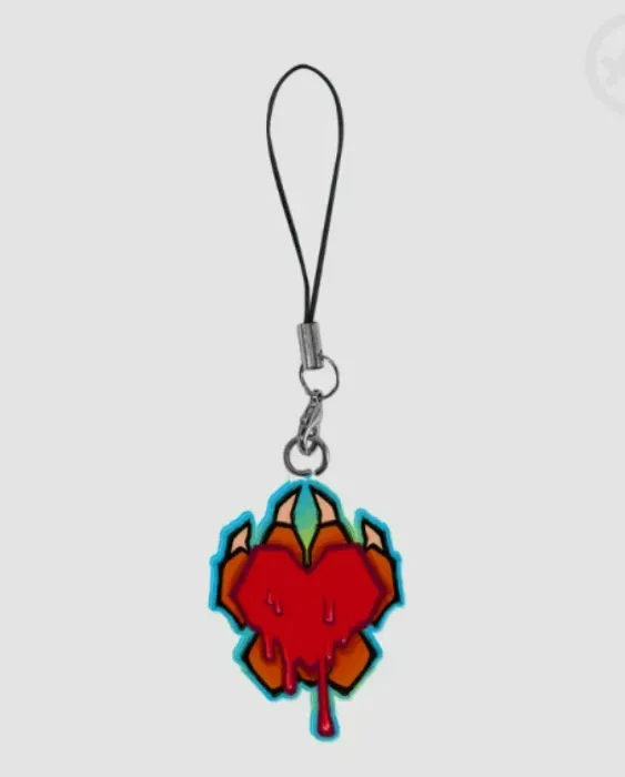 Ren's Bleeding Heart Phone Charm by Lain the mad scientist  - ACGGOODS