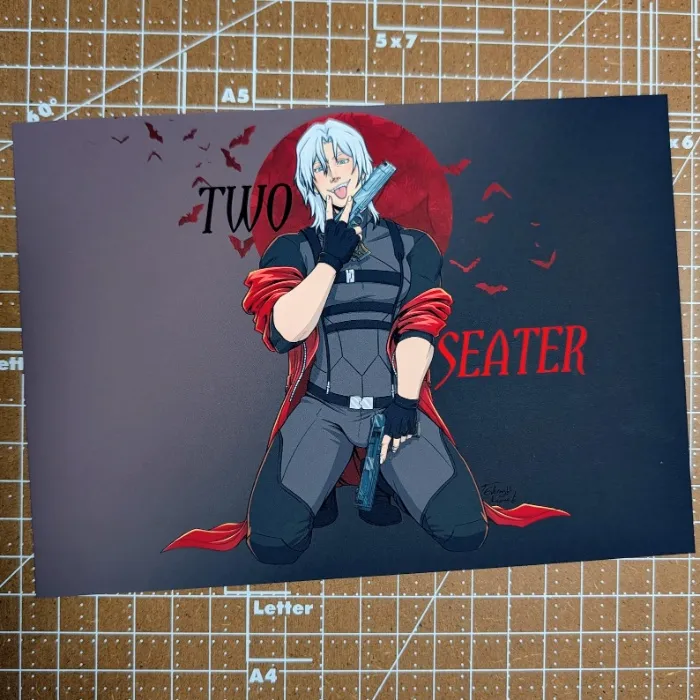 Devil May Cry | Dante, Vergil | Big Sword Energy - Ride the Storm | 5x7" 8x10" Art Prints - Etsy
