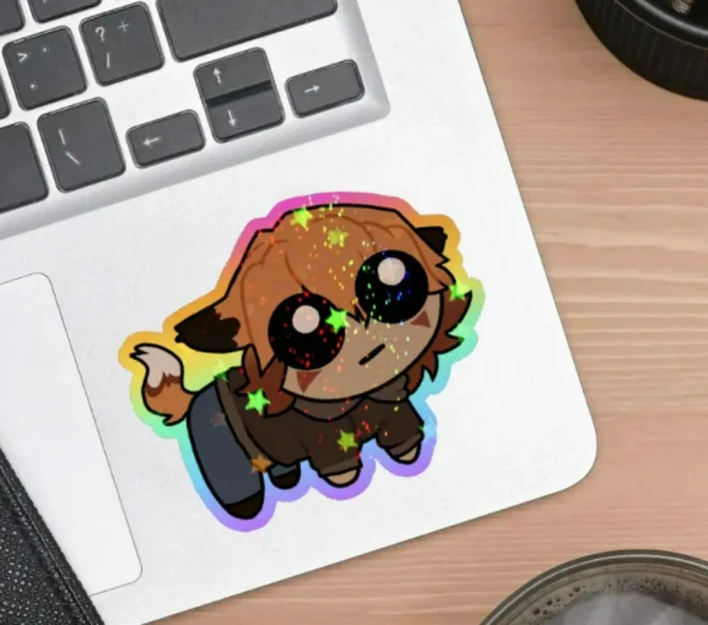 Ren Yippee Sticker by homoeroticgore - ACGGOODS