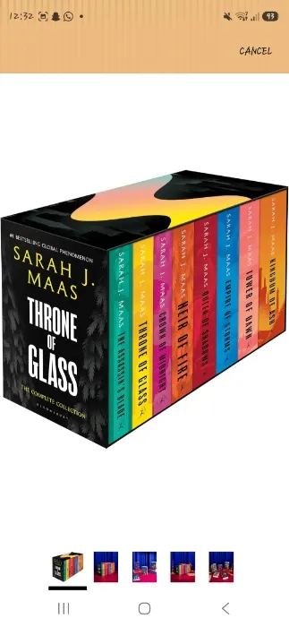 Throne of Glass Box Set (Paperback): The complete series in paperback from the author of ACOTAR: 1-8 : Maas, Sarah J.: Amazon.ie: Books