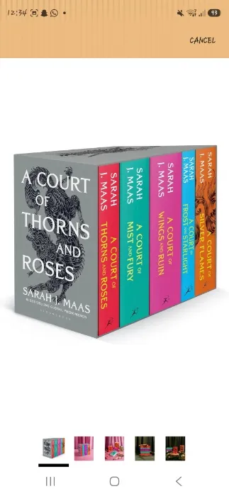 A Court of Thorns and Roses Paperback Box Set (5 books): The first five books of the hottest fantasy series and TikTok sensation: 1-5 : Maas, Sarah J.: Amazon.ie: Books