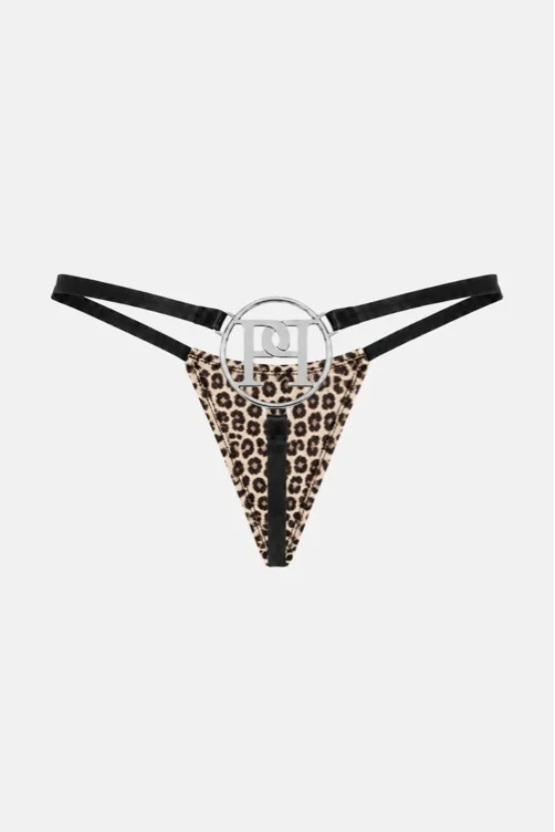 ICON LOGO | Leopard/Silver / XS