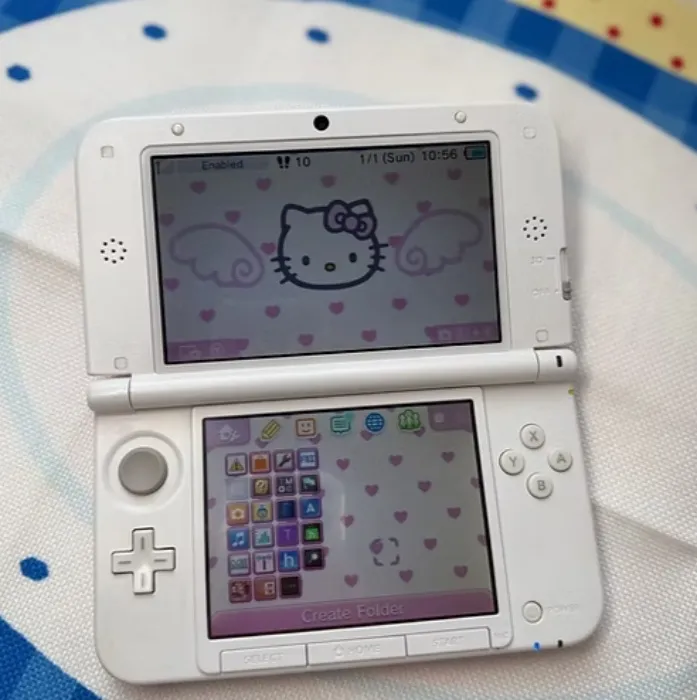 Pink 3DS LL +128G (9659)