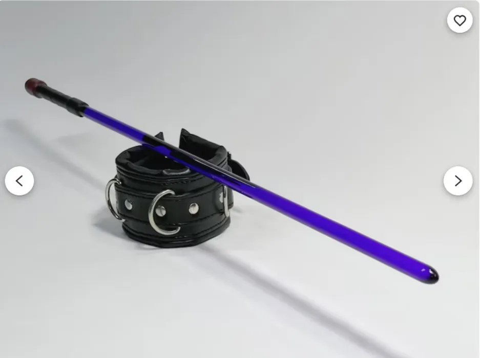 Royal Purple 24 Inch Acrylic Cane