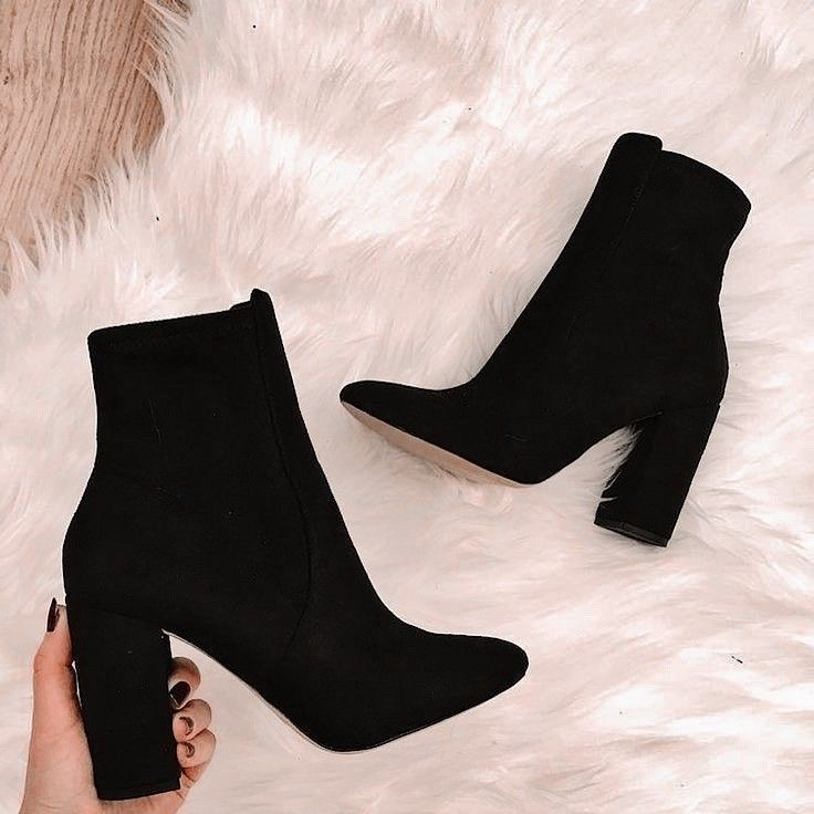Black boots