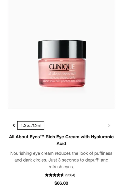 All About Eyes™ Eye Cream with Vitamin C - 0.5oz./15ml